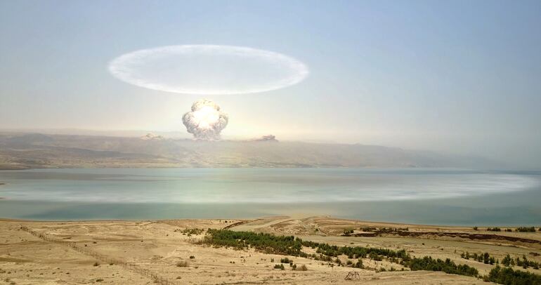 Explosión nuclear.