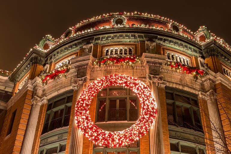 Quebec, Canadá, en temporada navideña.