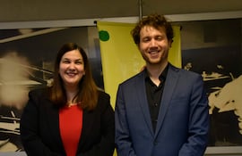 María Victoria Sosa y Ernesto Estigarribia ,Orquesta Sinfonica Nacional