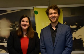 María Victoria Sosa y Ernesto Estigarribia ,Orquesta Sinfonica Nacional