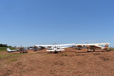 Del evento aeronáutico Yevevé participaron pilotos del Club Yvytú de Paraguay de otros países de la región