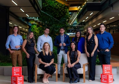 Directivos de Great Place to Work presentaron el evento.