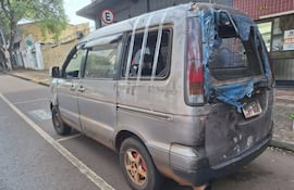 Uno de los vehículos incautados durante los operativos realizado en Foz de Iguazú.