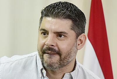 Óscar "Nenecho" Rodríguez (ANR-HC), exintendente de Asunción.