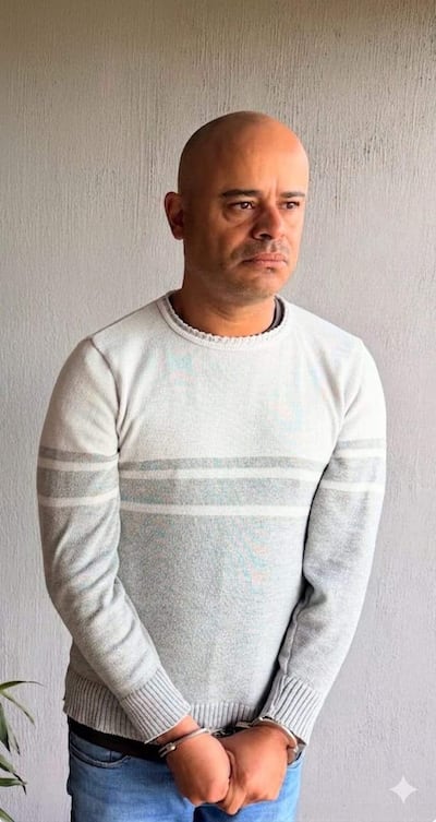 Eduardo Santana Días, brasileño detenido por la Senad en Karapaí.