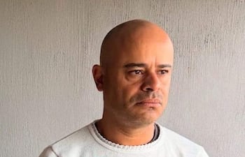 Eduardo Santana Días, brasileño detenido por la Senad en Karapaí.