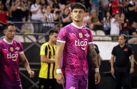 Matías Espinoza, jugador de Libertad.