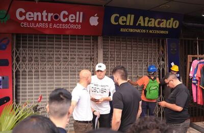 La intervención para la suspensión de actividades y clausura del local se realizó este viernes.