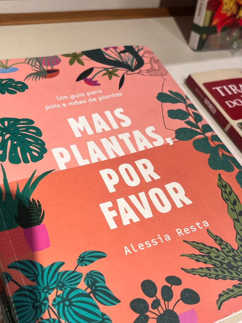 Libros a la venta en el Jardín Botánico de Río de Janeiro, Brasil.