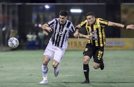 Iván Ramírez y Nicolás Barrientos, en el último partido en Dos Bocas (9 de febrero de este año).