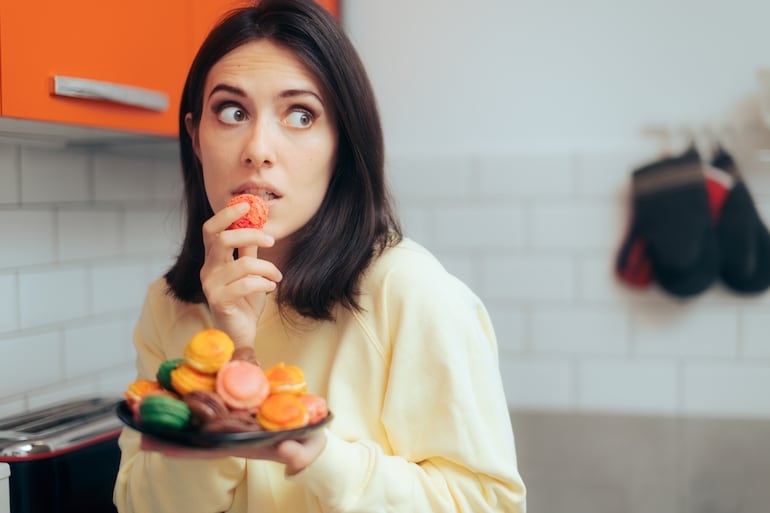 Antojos de dulces.