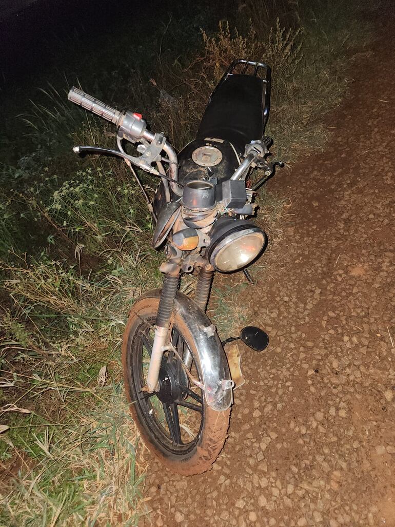 La víctima se encontraba como acompañante en la motocicleta guiada por su pareja.