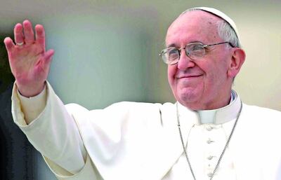 Fotografía de archivo del papa Francisco.