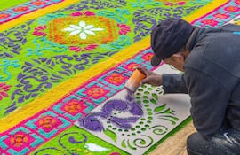 Antigua Guatemala en Semana Santa.