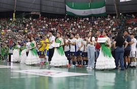 Inauguración del Nacional en el Ka'a Poty de Caaguazú.