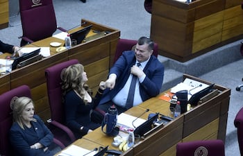 El senador Dionisio Amarilla (