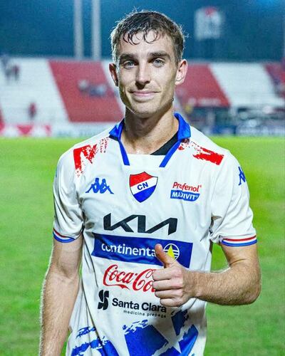 Juan Luis Alfaro (16/10/1999) quedó desvinculado de Nacional.