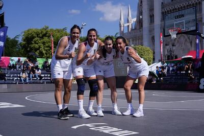 Belén Brítez, Paola Ferrari, Paloma Niz y Martha Peralta, las panteras.