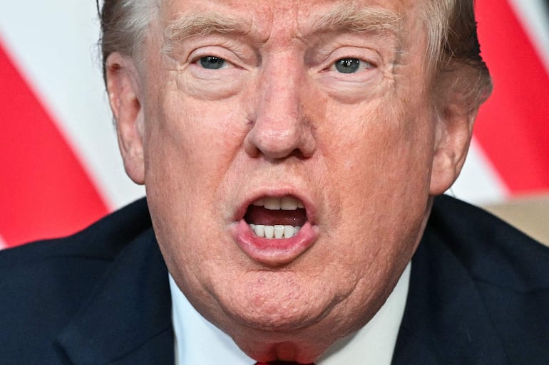 Donald Trump, presidente de los Estados Unidos.