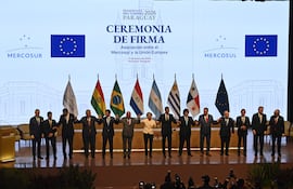 Firma de acuerdo comercial entre el Mercosur y la Unión Europea.