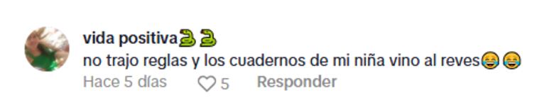 Denuncias por kits escolares incompletos.