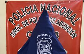 Este hombre fue detenido como presunto autor de un hurto domiciliario en Zeballos Cué.