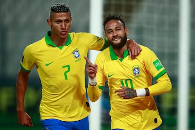 Neymar (10), no fue convocado para las fechas de eliminatorias y no estará ante Paraguay.