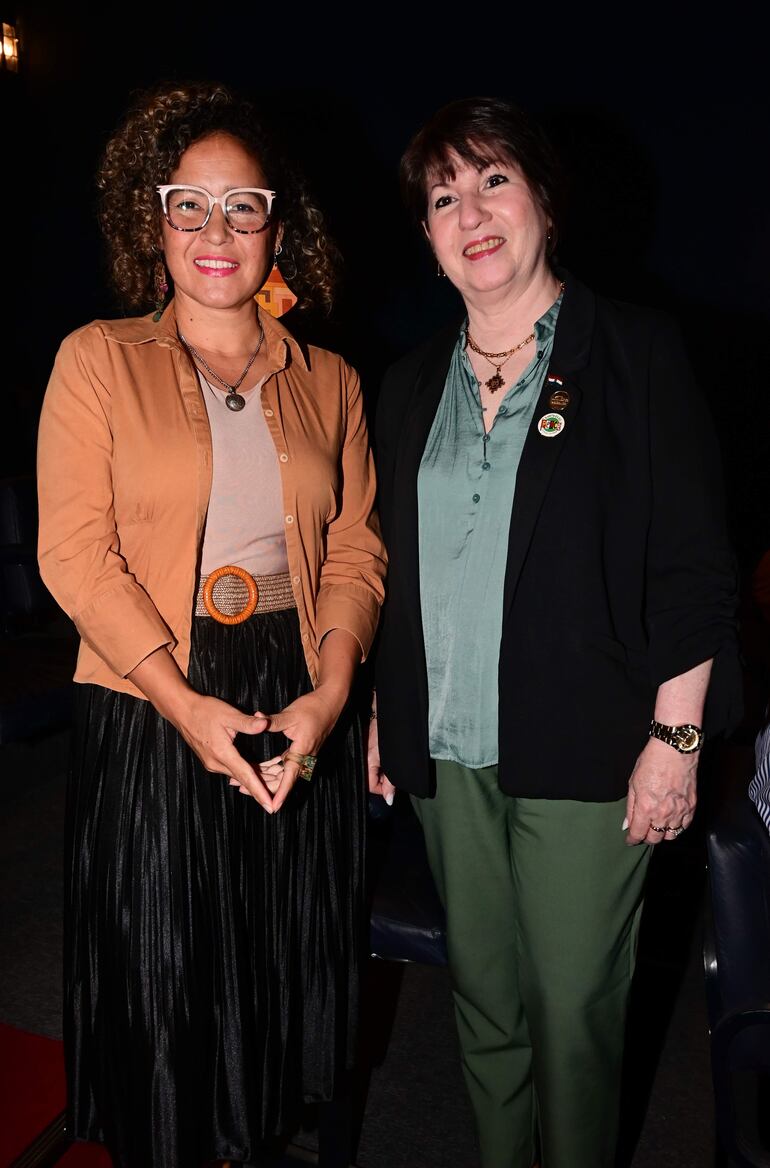 Mirian Pacuá y María Augusta Subirachs.