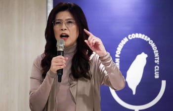 Cheng Li-wun, líder del partido opositor en Taiwán. Aceptó una visita de cortesía enviada por el presidente de China, Xi Jinping.