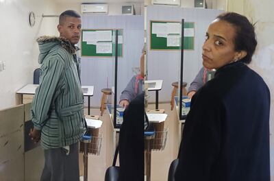 La pareja imputada por supuestamente asaltar al conductor de la plataforma Bolt.