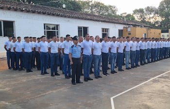 En total, son 200 los jóvenes que aspiran a ser suboficiales de la Policía Nacional.