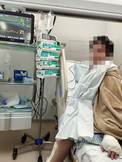 La adolescente se recupera en un hospital de San Pablo, Brasil.