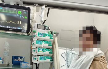 La adolescente se recupera en un hospital de San Pablo, Brasil.