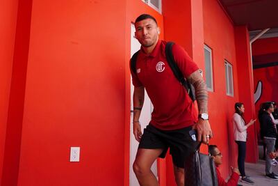 El paraguayo Juan Escobar, futbolista de Toluca.