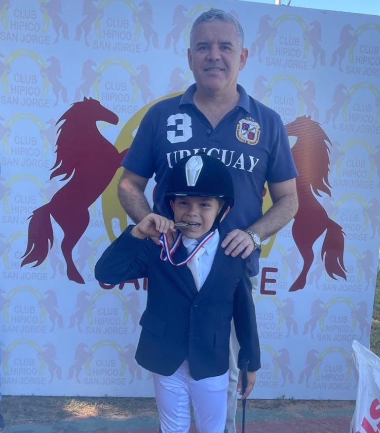 Carlitos González, con buena actuaición en Menores 0.70.