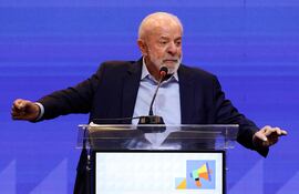 Luiz Inacio Lula da Silva, presidente de Brasil.