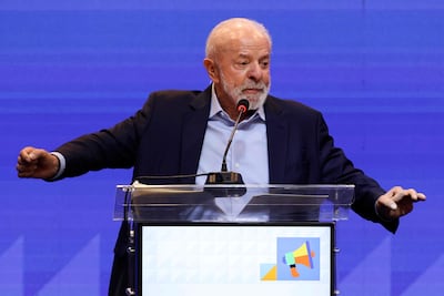 Luiz Inacio Lula da Silva, presidente de Brasil.