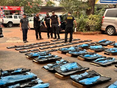 Tráfico internacional de armas, operación Andina