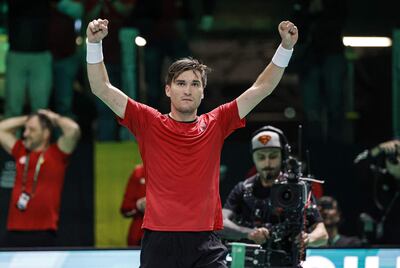 Raphael Collignon le dio el primer punto a Bélgica sobre Francia con su triunfo frente a Corentin Moutet.