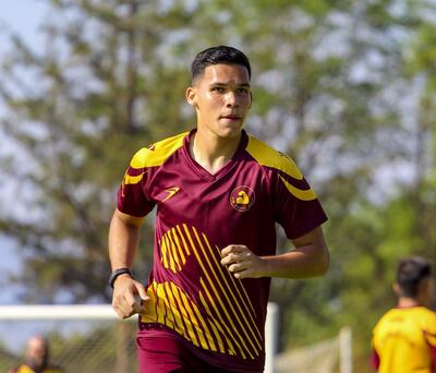 Fernando Gastón Garcete Cano, nuevo futbolista del Morelia de México.