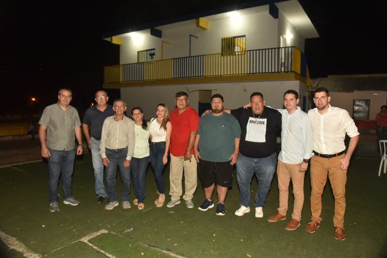 Héctor González, Julio Insfrán, Julián Yudis, José Acosta, Iván Vega, Horacio Pérez, Marcelo Yudis