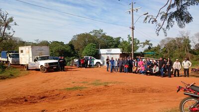 Pobladores de Pindoty impidieron que funcionarios ingresen a planta de tratamiento de la Essap.