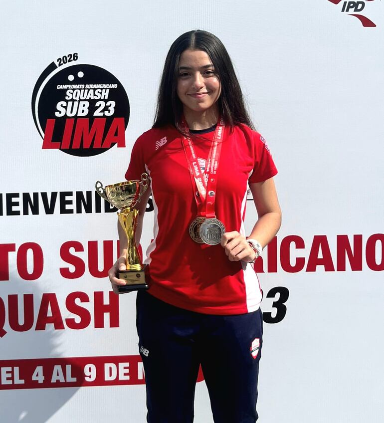 Fiorella Gatti, una de las grandes revelaciones del deporte nacional.