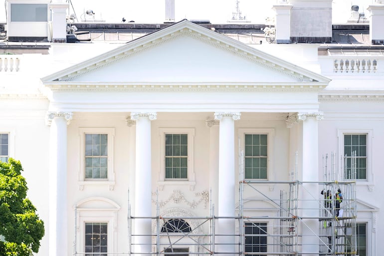 La Casa Blanca se prepara para celebrar el Día de la Independencia por todo lo alto.