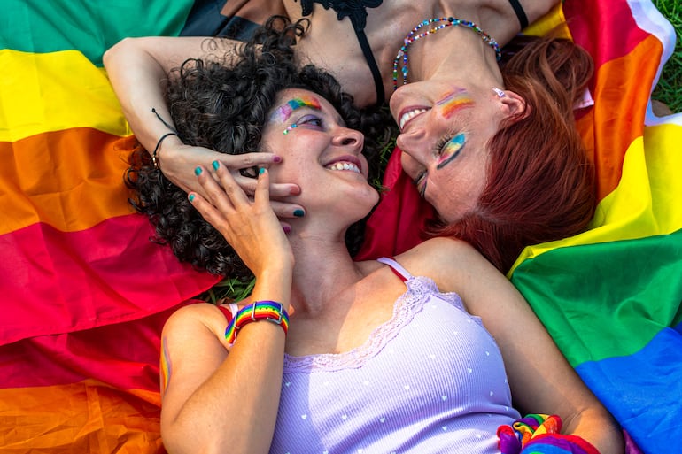 Mes del Orgullo, concepto de comunidad Lgbt.