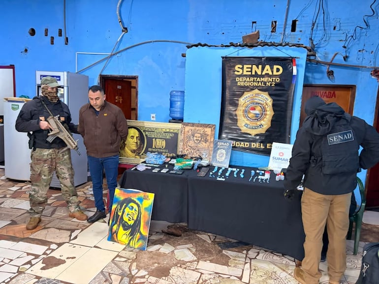 El supuesto "dealer" de la cárcel de Ciudad del Este, Rubén Rodas Portillo, fue "detenido" en su propia celda por la Senad.