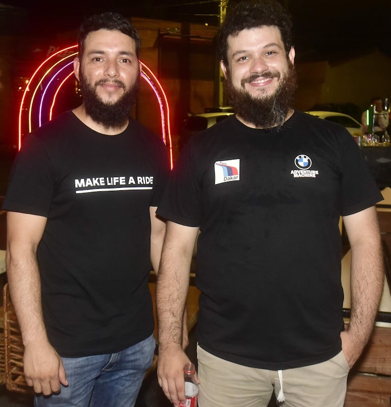 José Aquino Paredes e Isaac Cardozo.
