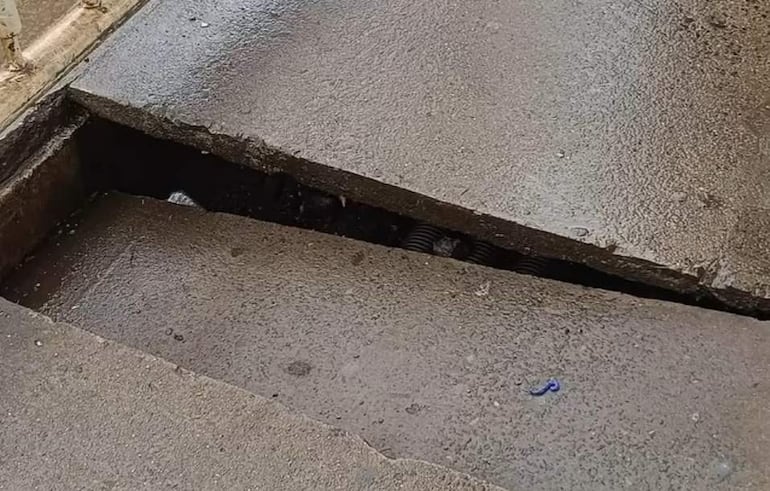 Reportan mal estado de la pasarela peatonal del Puente de la Amistad Reportan mal estado de la pasarela peatonal del Puente de la Amistad
