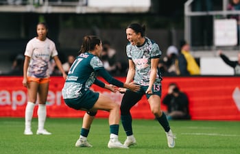 Washington Spirit festeja otro triunfo sin la presencia de la paraguaya Claudia Martínez.