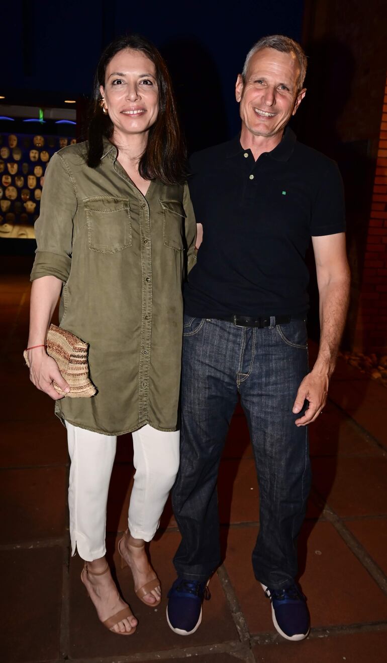 Claudia Casarino y Alberto Rautenberg.